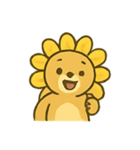 サニーラッコ ひまわりフレンドパック（個別スタンプ：4）