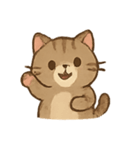 しましま子猫ミャオのリアクションセット（個別スタンプ：1）