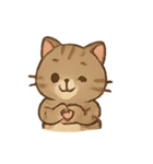 しましま子猫ミャオのリアクションセット（個別スタンプ：6）