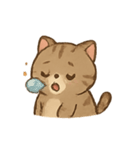 しましま子猫ミャオのリアクションセット（個別スタンプ：7）
