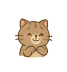 しましま子猫ミャオのリアクションセット（個別スタンプ：14）