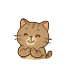 しましま子猫ミャオのリアクションセット（個別スタンプ：15）