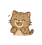 しましま子猫ミャオのリアクションセット（個別スタンプ：20）