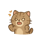 しましま子猫ミャオのリアクションセット（個別スタンプ：21）