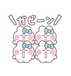 4人組うしゃぎ！！夏水色（個別スタンプ：9）