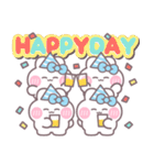 4人組うしゃぎ！！夏水色（個別スタンプ：31）