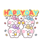 4人組うしゃぎ！！夏ピ水紫黄（個別スタンプ：31）
