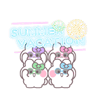 4人組うしゃぎ！！夏紫ピ緑水（個別スタンプ：38）