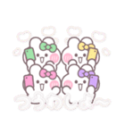 4人組うしゃぎ！！夏緑黄ピ紫（個別スタンプ：28）