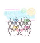 4人組うしゃぎ！！夏水緑黄ピ（個別スタンプ：38）