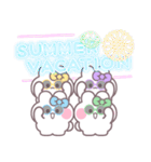 4人組うしゃぎ！！夏黄紫水緑（個別スタンプ：38）