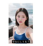 日本セクシー水着美女4（個別スタンプ：31）
