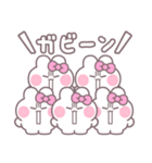 5人組うしゃぎ！！夏ピンク（個別スタンプ：9）