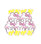5人組うしゃぎ！！夏ピンク（個別スタンプ：30）