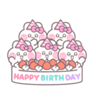 5人組うしゃぎ！！夏ピンク（個別スタンプ：32）
