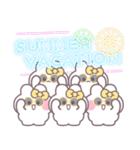 5人組うしゃぎ！！夏黄色（個別スタンプ：38）