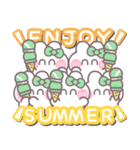 5人組うしゃぎ！！夏緑色（個別スタンプ：33）