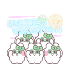 5人組うしゃぎ！！夏緑色（個別スタンプ：38）