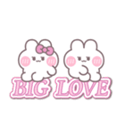 こいびとうしゃぎ！！夏ピンク（個別スタンプ：8）
