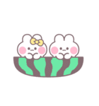 こいびとうしゃぎ！！夏黄色（個別スタンプ：40）