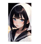 夢幻のセーラー服の女の子（個別スタンプ：31）