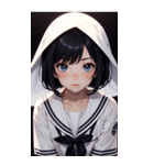 夢幻のセーラー服の女の子（個別スタンプ：38）