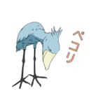 怪鳥？快鳥？ハシビロコウ Ver.4（個別スタンプ：22）