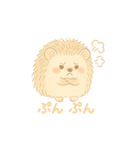 私のハリネズミちゃんが可愛くなりました。（個別スタンプ：28）