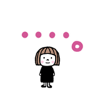 毎日使える！ゆるかわ女子♡でか文字（個別スタンプ：33）