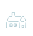 顔文字スタンプ ♡ みずいろ（個別スタンプ：32）