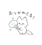 夏のふかふかこねこスタンプ（個別スタンプ：18）