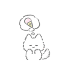 夏のふかふかこねこスタンプ（個別スタンプ：24）