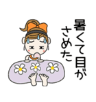 おちゃめの夏！なつの気持ち色々（個別スタンプ：4）