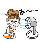 おちゃめの夏！なつの気持ち色々（個別スタンプ：16）