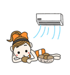おちゃめの夏！なつの気持ち色々（個別スタンプ：18）