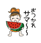 おちゃめの夏！なつの気持ち色々（個別スタンプ：29）