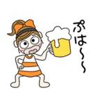 おちゃめの夏！なつの気持ち色々（個別スタンプ：37）
