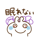 とびだす●ネガティブ●ねことうさぎ（個別スタンプ：18）