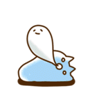 とびだす●ネガティブ●ねことうさぎ（個別スタンプ：19）
