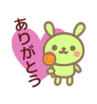 【夏】ず～っと使える♡うさぎさんスタンプ（個別スタンプ：10）