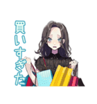 しっかり者な女子の丁寧な家計簿（個別スタンプ：13）