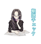 しっかり者な女子の丁寧な家計簿（個別スタンプ：24）