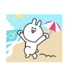 がんばるシロシロの夏いっぱいスタンプ（個別スタンプ：9）