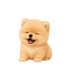 かわいいぽっちゃりポメラニアン （NT）（個別スタンプ：7）