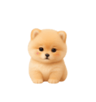かわいいぽっちゃりポメラニアン （NT）（個別スタンプ：33）