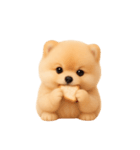 かわいいぽっちゃりポメラニアン （NT）（個別スタンプ：35）
