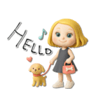 mottoの3Dおとな女子♡日常（個別スタンプ：2）