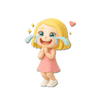 mottoの3Dおとな女子♡日常（個別スタンプ：10）