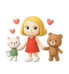 mottoの3Dおとな女子♡日常（個別スタンプ：14）