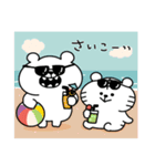 くまおととらたろうの夏スタンプ（個別スタンプ：25）
